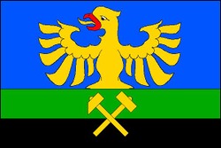 Flag of Petrvald (Karvina District).jpg