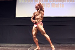 Arthur Andrade at 2015 NABBA World Championships