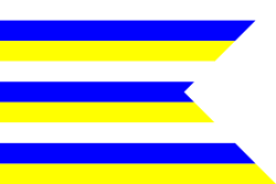 Flag of Turcianske Teplice.svg