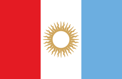 Flag of Cordoba Province in Argentina.svg