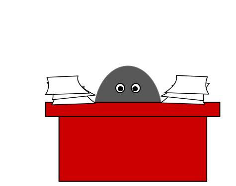 File:Less busy desk red.svg