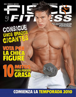 The cover of Mexico's Fisico y Fitness, 2010