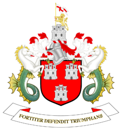 Coat of arms of Newcastle upon Tyne City Council.png